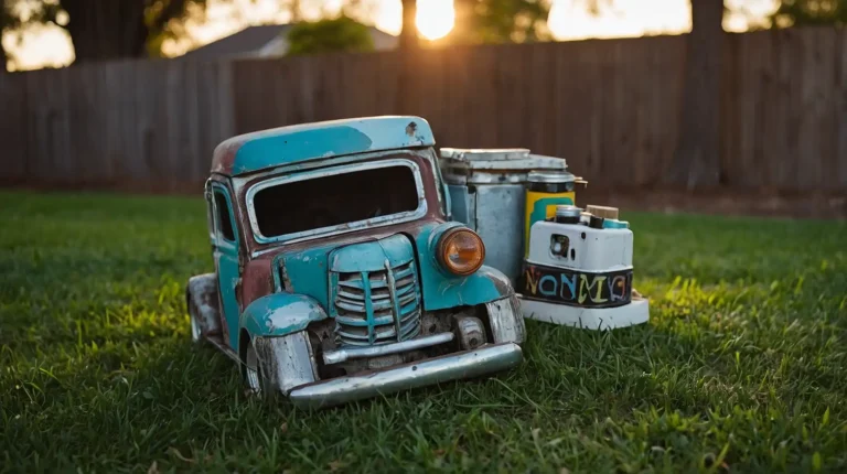 25 DIY Yard Art Ideas