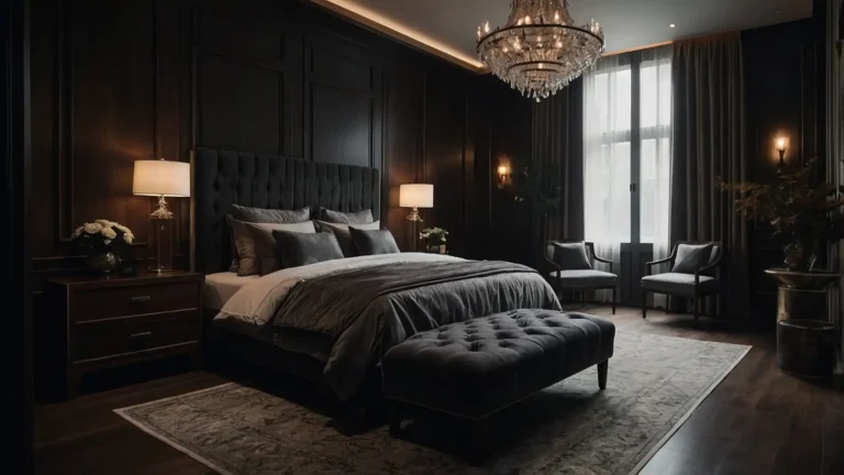 27 Elegant Dark Wood Bedroom Ideas