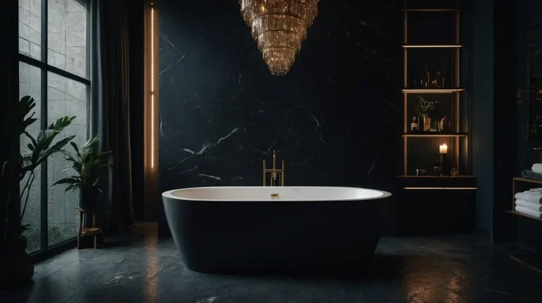 25 Moody Bathroom Designs Ideas