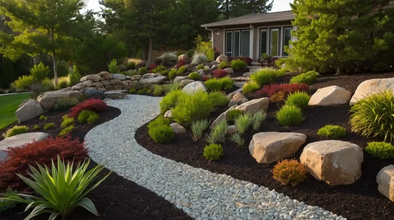 27 Best Front Yard Rock Landscaping Ideas