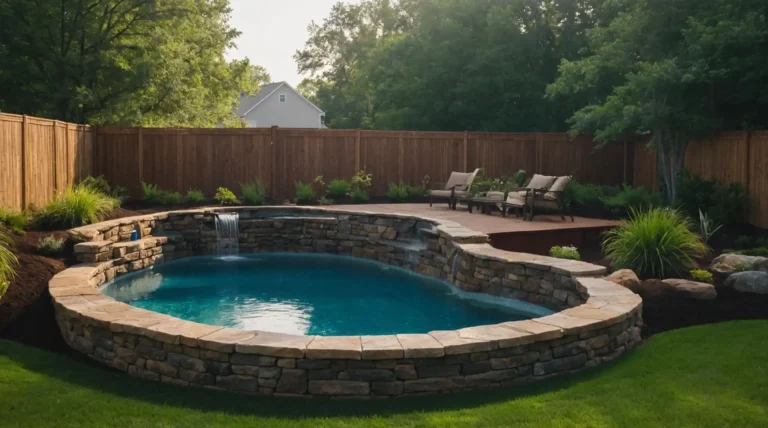 19 DIY Above Ground Pool Landscaping Ideas