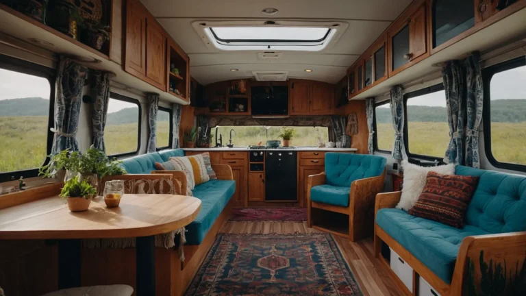 27 Tips for Designing a Cozy Boho Camper