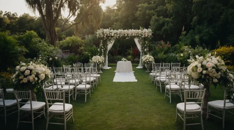 27 Impressive Garden Wedding Ideas