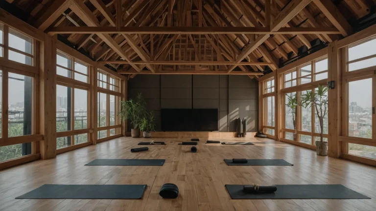 27 Japandi Designed Yoga Studios Ideas