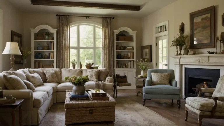 27 Lovely Country Living Room Ideas