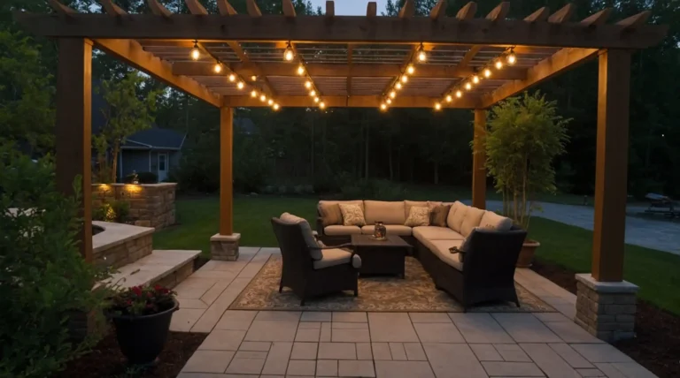 27 Pergola Lighting Ideas for Your Yard