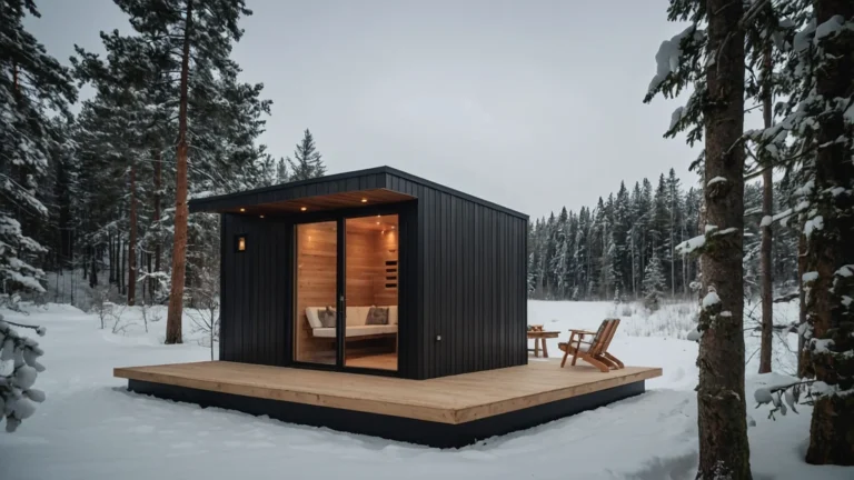 27 Scandinavian-Inspired Tiny House Saunas