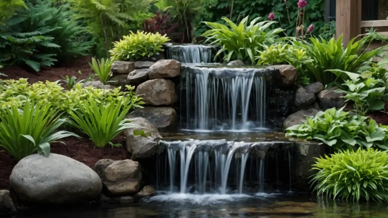17 Small Garden Waterfall Ideas